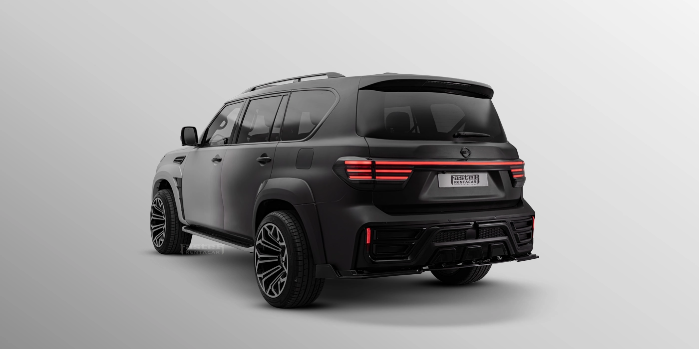 Nissan Patrol Exterior Back Side View